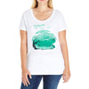 swamp of sadness Ladies Curvy T-Shirt