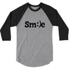 smile 3/4 Sleeve Shirt