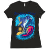 Surfing Time Ladies Fitted T-Shirt