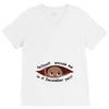 December  Peeking Out Baby Boy V-Neck Tee