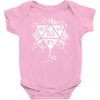 dungeons and dragons dice art Baby Bodysuit