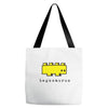 legosaurus Tote Bags