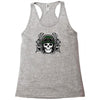 skull racer Racerback Tank