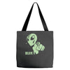 alien believe space sci fi ufo nerd Tote Bags