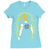 Super Saiyan Goku DBZ Ladies Fitted T-Shirt
