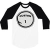 personalized custom 3/4 Sleeve Shirt