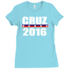 cruz for president 2016 Ladies Fitted T-Shirt