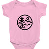 camp bold (for light) Baby Bodysuit