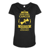 I am a Sarcoma Survivor - What's Your Superpower? Maternity Scoop Neck T-shirt