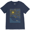 surf line V-Neck Tee
