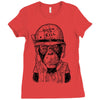 born to kill Ladies Fitted T-Shirt