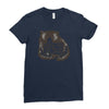 feed me and tell me i'm cutie Ladies Fitted T-Shirt