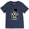 steampunk panda V-Neck Tee