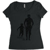 father's day Women's Triblend Scoop T-shirt