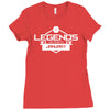 legends are born in january Ladies Fitted T-Shirt