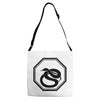 snake black Adjustable Strap Totes