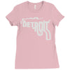 detroit city smoking gun Ladies Fitted T-Shirt