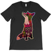 floral fox T-Shirt