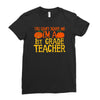 you can't scare me i'm a 1st grade teach Ladies Fitted T-Shirt