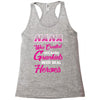 Nana Was Created Because Need Real Heroes Racerback Tank