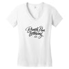 brushpen l Women's V-Neck T-Shirt