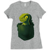pocket raptor Ladies Fitted T-Shirt