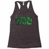 santa green glitter Racerback Tank