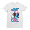 aunt of the birthday girl Ladies Fitted T-Shirt