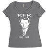 robert kennedy homage Women's Triblend Scoop T-shirt