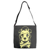 adorable crossbones Adjustable Strap Totes