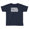 chubby tattooed bearded &amp; awesome Toddler T-shirt