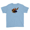 just a viking and his horse Youth Tee