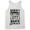This Guy Is Taken By A Super Sexy March Girlfriend Tank Top