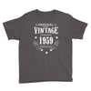 original parts vintage established 1959 perfectly aged Youth Tee