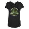 boba fit Maternity Scoop Neck T-shirt