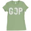 political Ladies Fitted T-Shirt