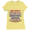 meine tochter ist t&auml;towiert Ladies Fitted T-Shirt