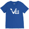 v8 motor sport sound drag race tuning hotrod route 66 turbo big V-Neck Tee