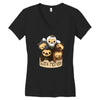 sloth motion Women's V-Neck T-Shirt