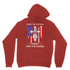 stand for the flag kneel for the cross Unisex Hoodie