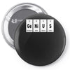 genius Pin-back button