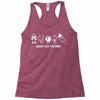 space are friends Racerback Tank