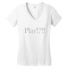 Play Women's V-Neck T-Shirt