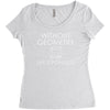without geometry Women's Triblend Scoop T-shirt