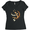 Do You Want To Go To Space Women's Triblend Scoop T-shirt