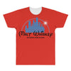 Malt Whiskey All Over Men's T-shirt