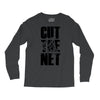 cut the net Long Sleeve Shirts