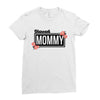 blessed mommy  flower Ladies Fitted T-Shirt