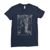 black metal phillip Ladies Fitted T-Shirt