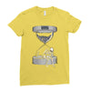 please wait Ladies Fitted T-Shirt